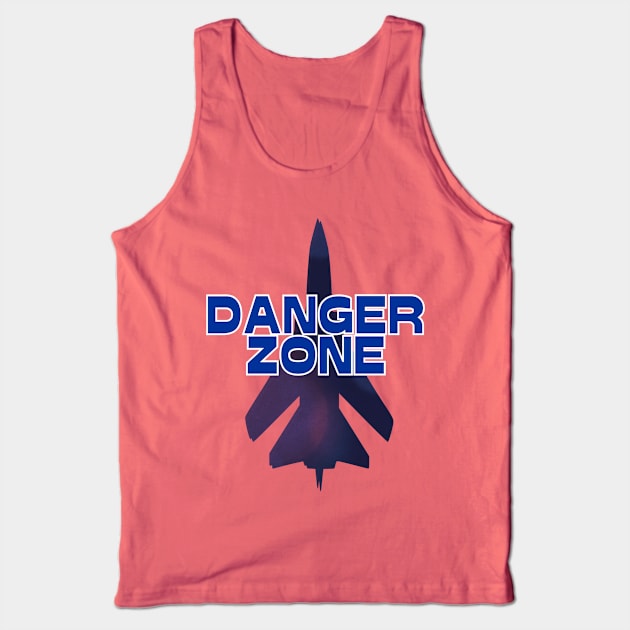 DANGER ZONE Tank Top by trubble